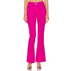NEW Generation Love Leah Flare Crepe Dress Pants Hot Pink Size 4 $265 [jb]